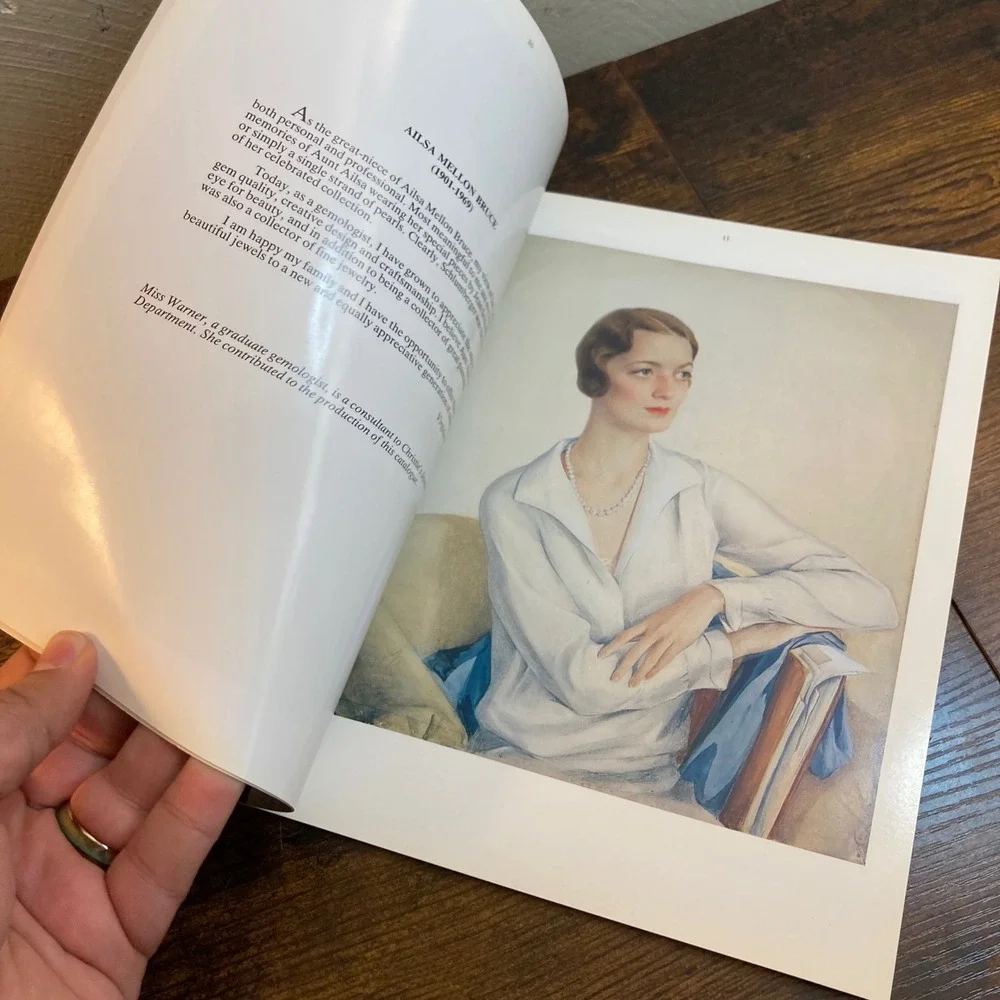 Christies 1988 Jewels from the Collection of Ailsa Mellon Bruce Auction Catalog